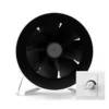Air Refresh Exhaust Fan, Inline, 110v -120v, Electric - view 2