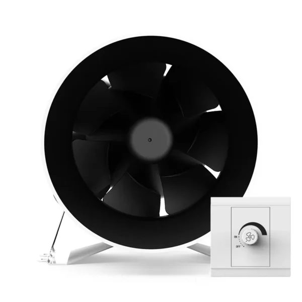 Air Refresh Exhaust Fan, Inline, 110v -120v, Electric - view 2
