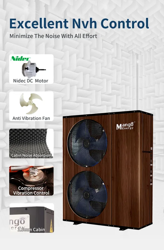 Air Source Heat Pump, 12kw, R32, Inverter, Solar - view 4