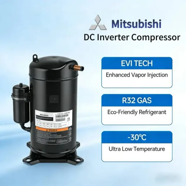 Air Source Heat Pump, 30KW-50KW, R32, Inverter - view 3