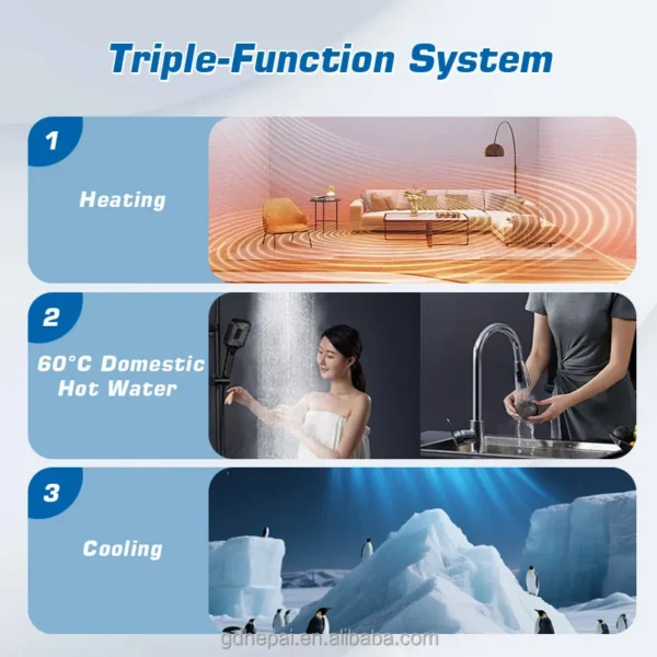 Air Source Heat Pump, 3P, 7 kW - view 6