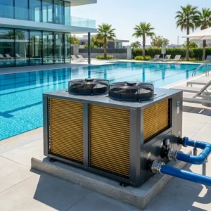 Air Source Heat Pump, 45kW-250kW, 380V/50Hz, Titanium