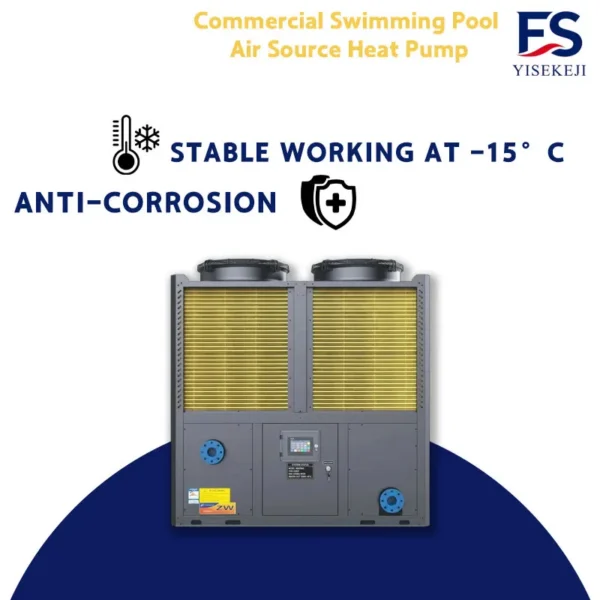 Air Source Heat Pump, 45kW-250kW, 380V/50Hz, Titanium - view 3