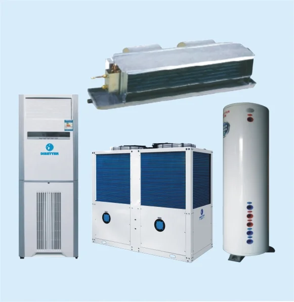 Air Source Heat Pump, 50KW, R32, COP, Stainless