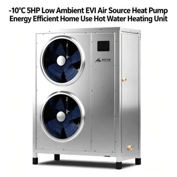 Air Source Heat Pump, 5HP, EVI, 10°C