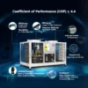 Air Source Heat Pump, 5HP, EVI, 10°C - view 2