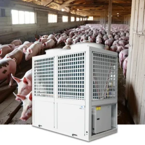 Air Source Heat Pump, 80°C, 220 V, Aluminum