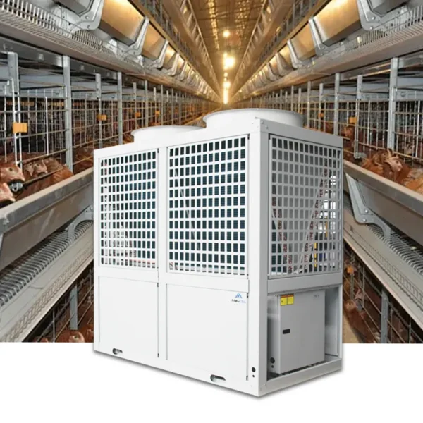 Air Source Heat Pump, 80°C, 220 V, Aluminum - view 2