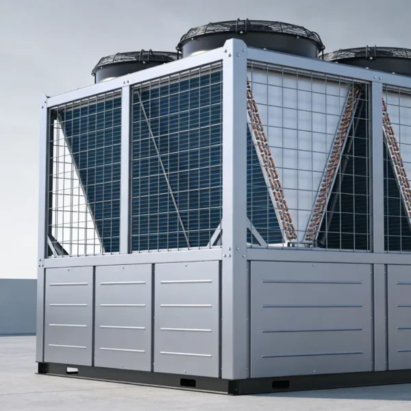 Air Source Heat Pump, 80°C, 220 V, Aluminum - view 4