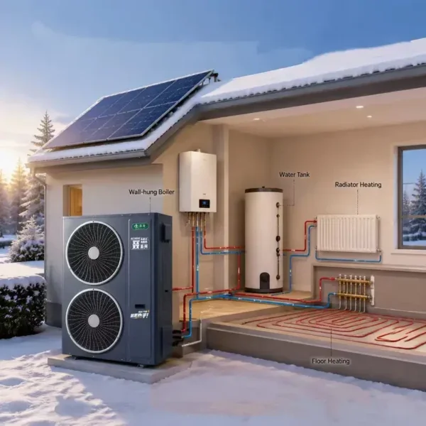 Air Source Heat Pump, EVI, 10 kW, Electric