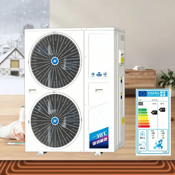 Air Source Heat Pump, EVI, Inverter, 38C - view 5