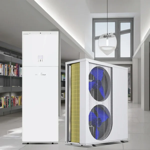 Air Source Heat Pump, EVI, Inverter, Titanium, COP