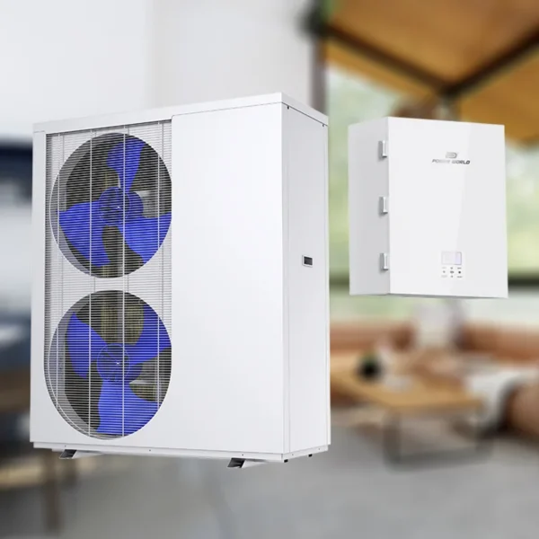 Air Source Heat Pump, EVI, Inverter, Titanium, COP - view 4