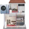 Air Source Heat Pump, EVI, Stainless, Steel, Inverter - view 3