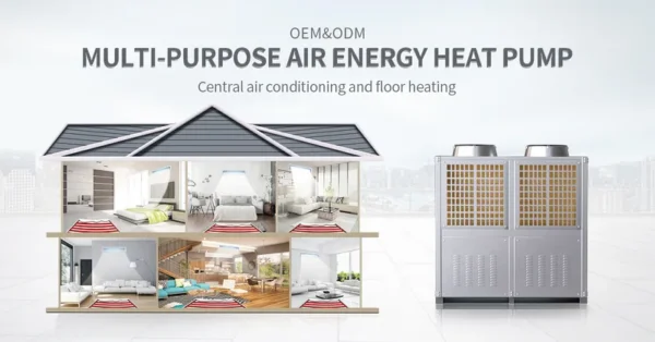 Air Source Heat Pump, Inverter, 3P, 9 kW - view 4