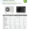 Air Source Heat Pump, JIADELE, R410a, WIFI, Stainless - view 4