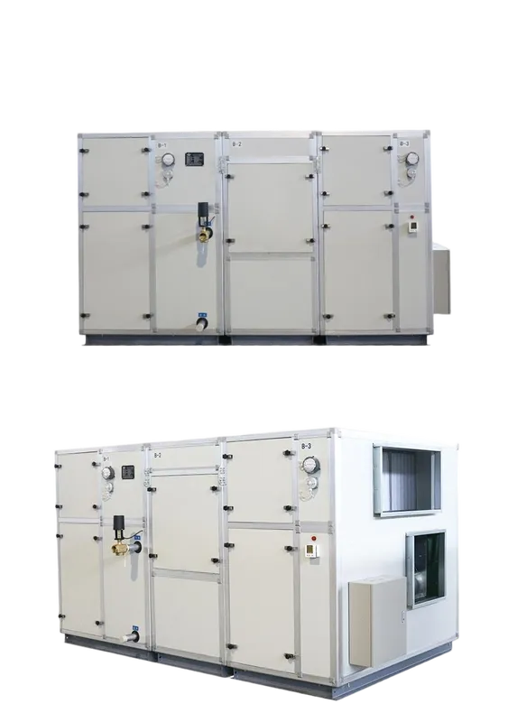 Air Source Heat Pump, R-410A, Air Handling Unit - view 3