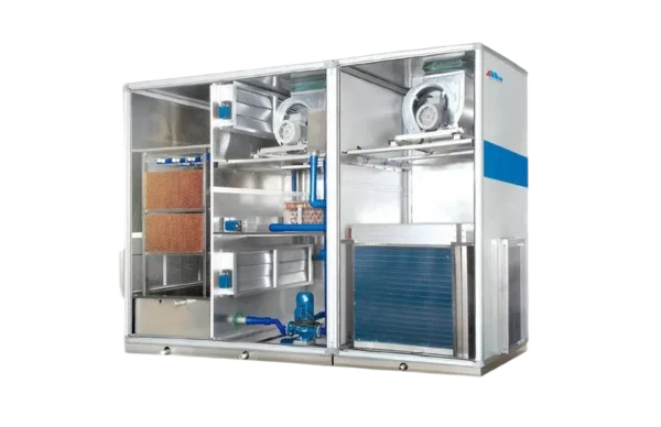 Air Source Heat Pump, R-410A, Air Handling Unit - view 4