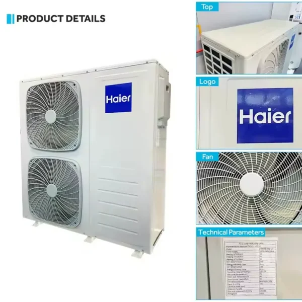 Air Source Heat Pump, R290, Inverter, 6kw, 8kw - view 5
