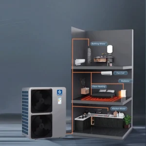 Air Source Heat Pump, R290, Inverter, Monoblock