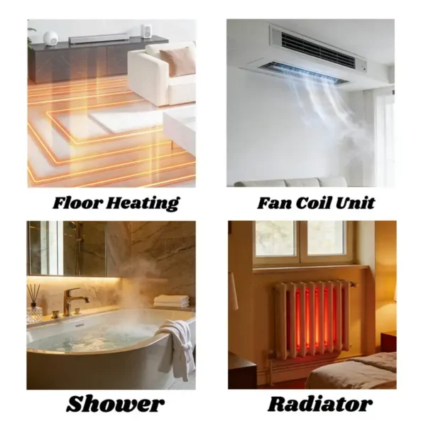 Air Source Heat Pump, R32, 10KW-20KW, Monoblock, Scroll - view 2