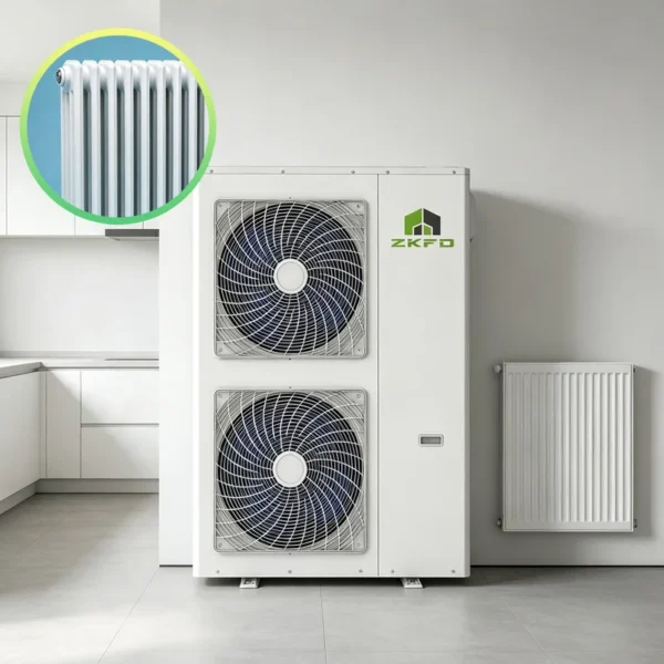 Air Source Heat Pump, R32, 16kW, EVI, Inverter - view 2