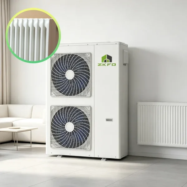 Air Source Heat Pump, R32, 16kW, EVI, Inverter - view 3