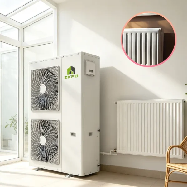 Air Source Heat Pump, R32, 16kW, EVI, Inverter - view 4