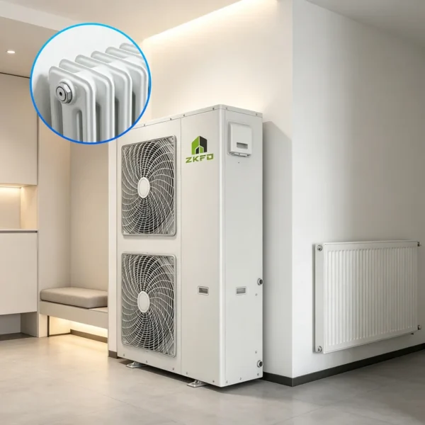 Air Source Heat Pump, R32, 16kW, EVI, Inverter - view 5