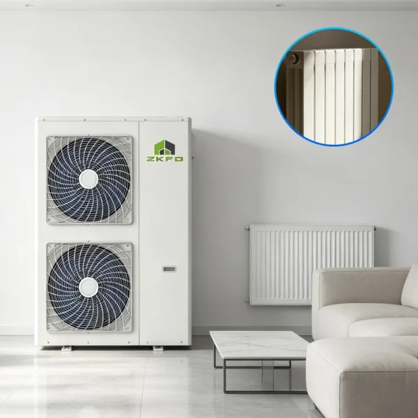 Air Source Heat Pump, R32, 16kW, EVI, Inverter - view 6