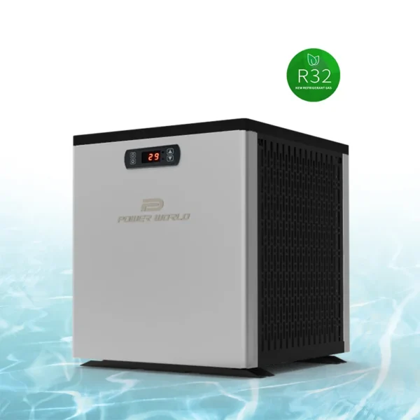 Air Source Heat Pump, R32, 5kw, Titanium, Stainless - view 3