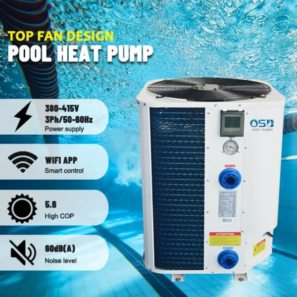 Air Source Heat Pump, R410A, Titanium - view 4