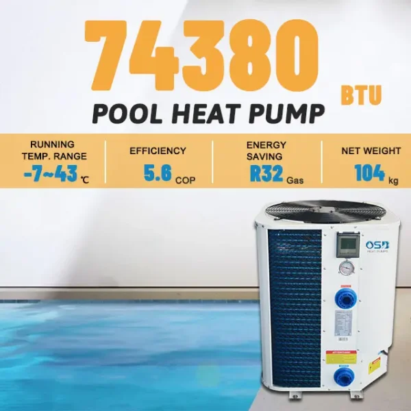 Air Source Heat Pump, R410A, Titanium - view 6