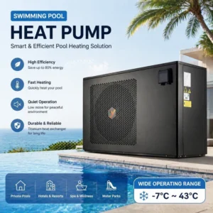 Air Source Heat Pump, SHEMOHEAT, 3/4/5KW, Centrifugal