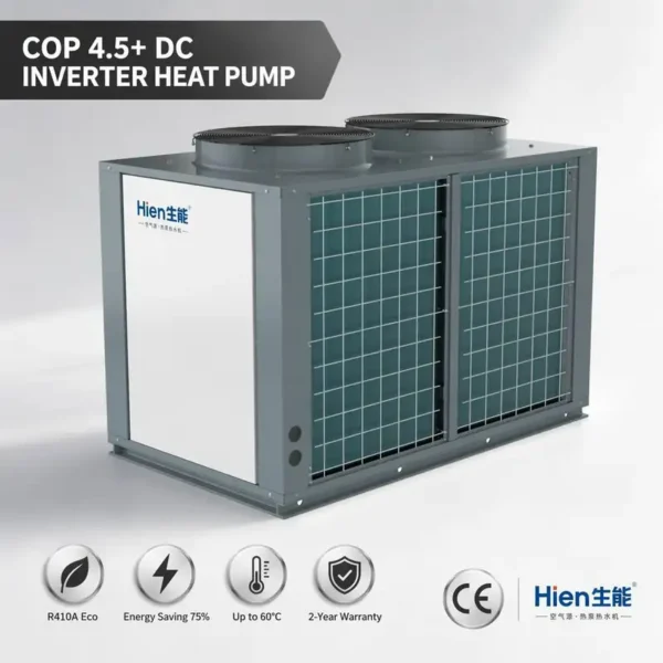 Air Source Heat Pump, Titanium, 220 V, R-410A - view 6