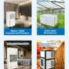 Air Source Heat Pump, TOJJE, 380V, 720L/D, Ducted - view 5
