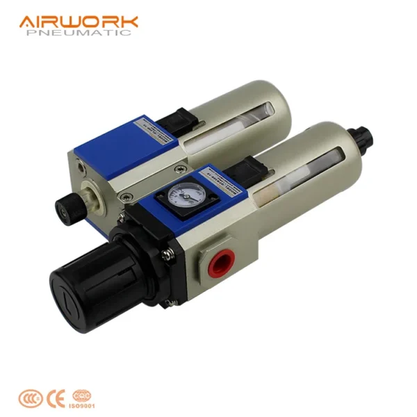 Air Source Treatment Unit, GFC, FRL, Aluminum, 90-500L/Min - view 3