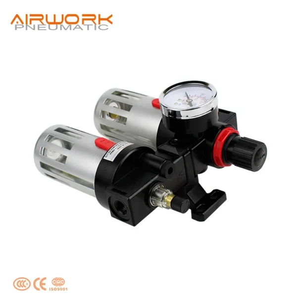 Air Source Treatment Unit, GFC, FRL, Aluminum, 90-500L/Min - view 5