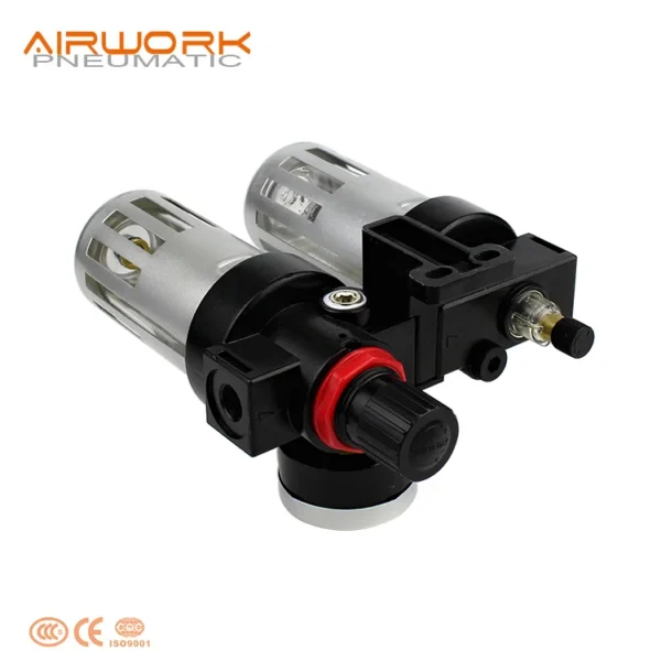 Air Source Treatment Unit, GFC, FRL, Aluminum, 90-500L/Min - view 6