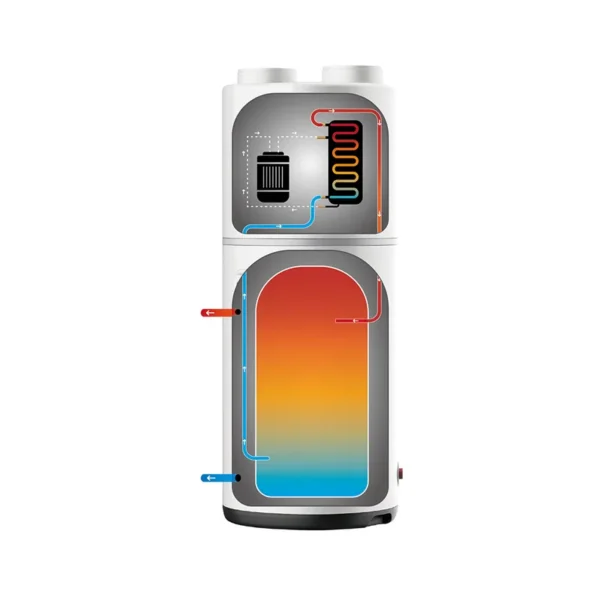Air Source Water Heater, Wall, 100L - view 6
