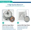 Air Suction Ventilation Fan, Ceiling, Plastic - view 2