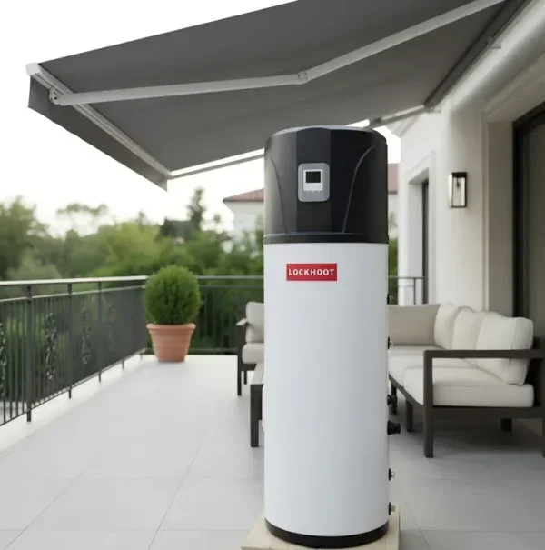 Air to Water Heat Pump, 100L, Stainless, Steel