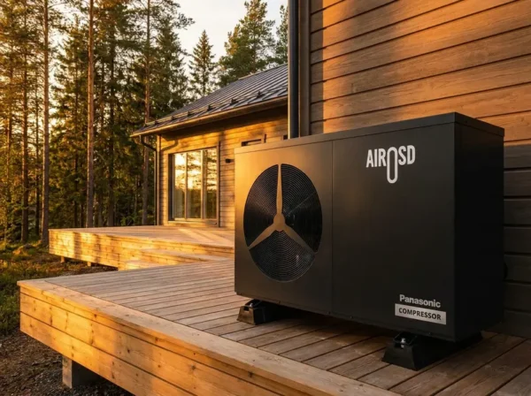 Air to Water Heat Pump, 12KW, AIROSD, R290, Inverter - view 3