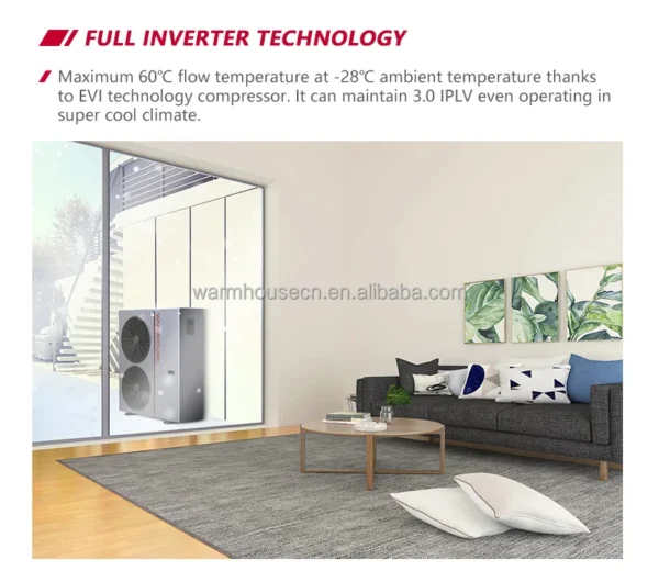Air to Water Heat Pump, 16kW, 220 - view 2