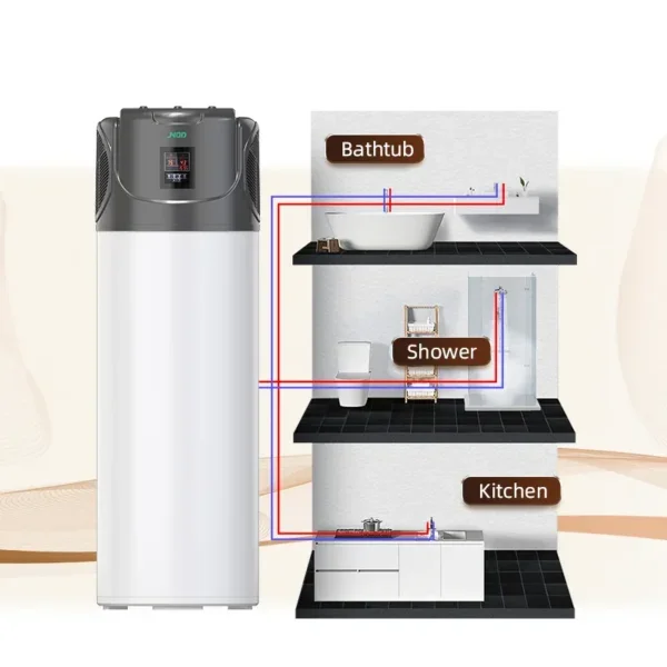Air to Water Heat Pump, 250L, R134A