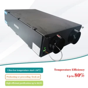 Air to Water Heat Pump, 30C, Ceiling, ERV, HVAC