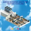 Air to Water Heat Pump, EVI, 35C - view 3
