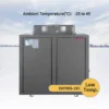 Air to Water Heat Pump, EVI, Monoblock - view 3