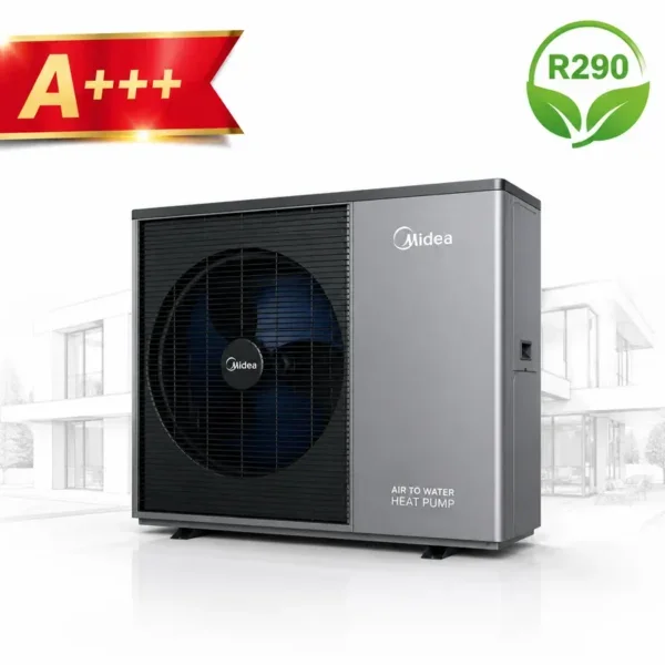 Air to Water Heat Pump, R290, Inverter, 9-16kW, DHW