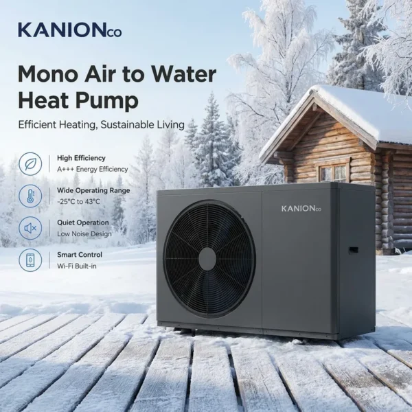 Air to Water Heat Pump, R290, Inverter, 9-16kW, DHW - view 6